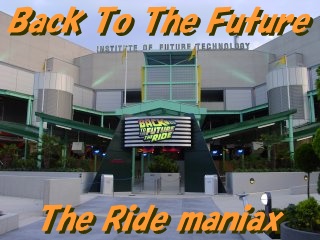 Title:Back To The Future The Ride maniax